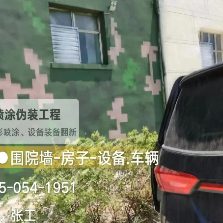 锦州数码迷彩漆施工